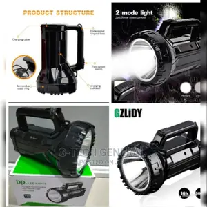 Dp Led Light Portable Rechargeable Torch