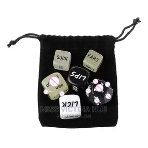 6pcs Erotic Sex Dice Set With Sex Position