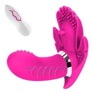 Remote Control Wireless Charging Strapless Dildo Vibrator