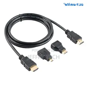 Cable HDMI 3 en 1 Mini Micro HDMI to HDMI Cable 1.5m