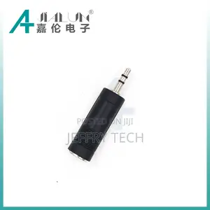 3.5mm Stereo Plug to 6.35mm Mono Jack Audio Adaptor and Con