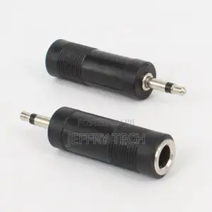 3.5mm Mono Male to 6.35mm 1/4 Inch Microphone Jack Mono Audi
