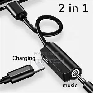 Headphone Adapter Dongle 3.5mm Headphone Jack AUX Audio Adap