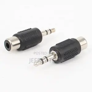 3.5mm to RCA 3.5mm to AV Converter 3.5mm Stereo Jack Male To
