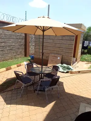 Classy Outdoor Set (4 Seater Plus an Umbrella)
