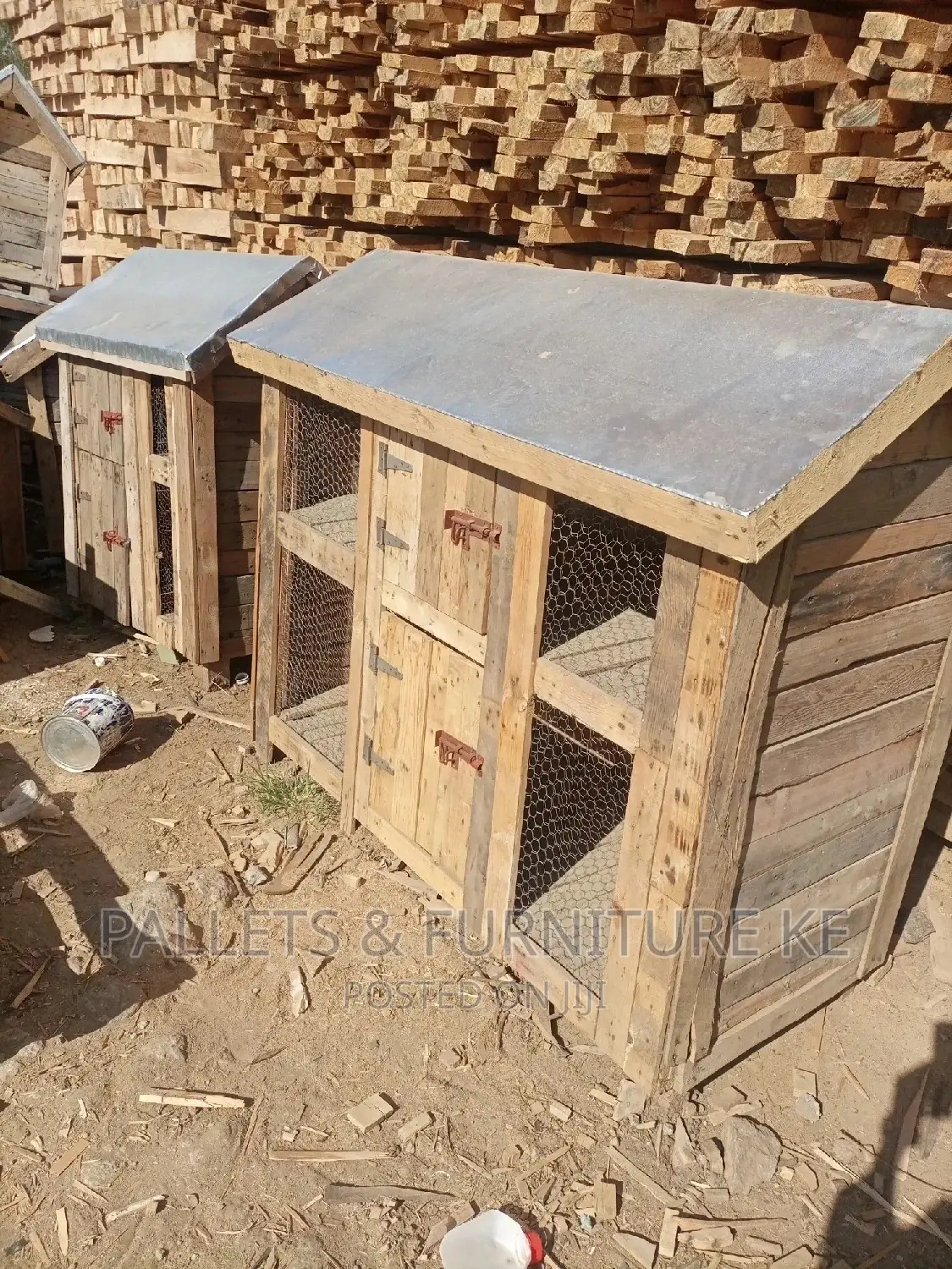 4 Door Chicken House