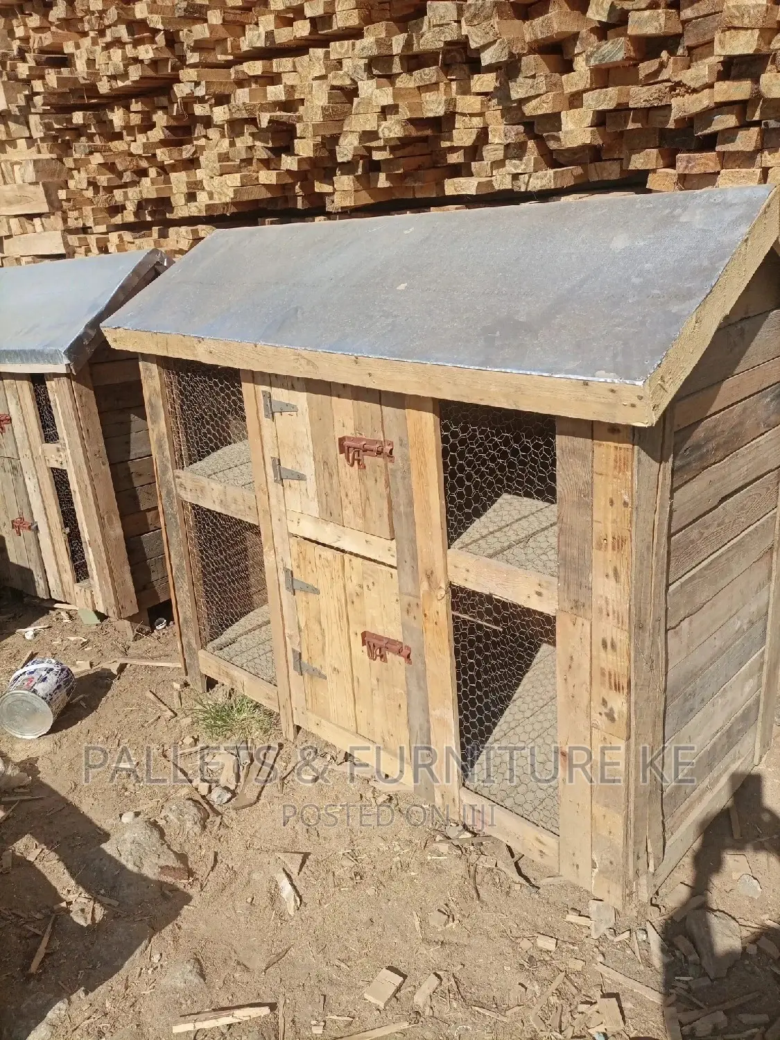 4 Door Chicken House
