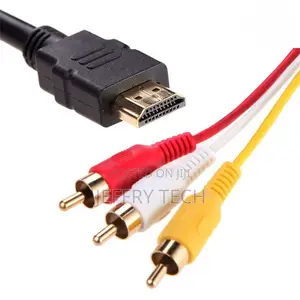 1.5M Hdmi Male TO 3RCA AV Video Component Convert Cable Cord