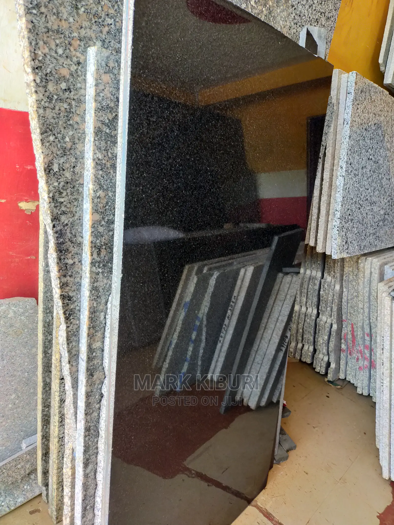 Black Granite {Silver Galaxy]600x2400mm