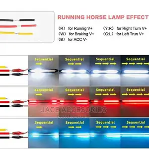 Day Running Bumper Sequential Lights (27.5cm)