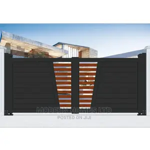 Matt Black/Matt Grey/Flat White/Customized Sliding Gate