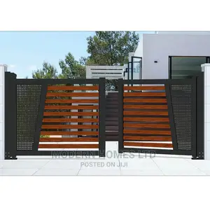 Matt Black/Matt Grey/Flat White/Customized Sliding Gate