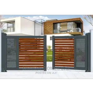 Matt Black/Matt Grey/Flat White/Customized Sliding Gate