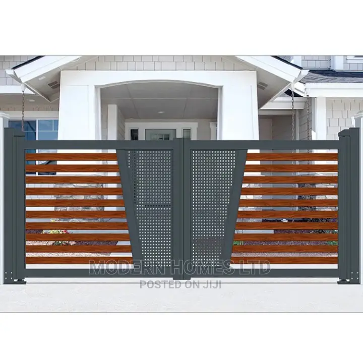Matt Black/Matt Grey/Flat White/Customized Sliding Gate