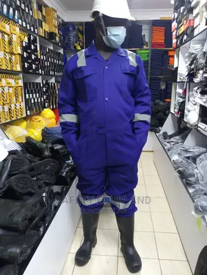 Overalls With a Reflective Strip