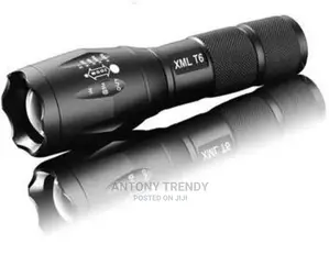 T6 Flashlight 18650 2000lm Q5 Torch Zoom Led Rechargeable La
