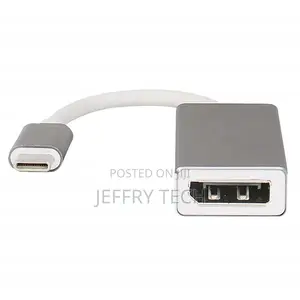 USB Type C to Displayport/Dp Male to Female Converter for Ma