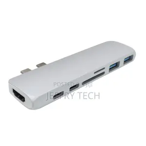 Usb-C Hub 7 in 1 for Macbook Pro 4KHDMI Multi Port Type C Hu