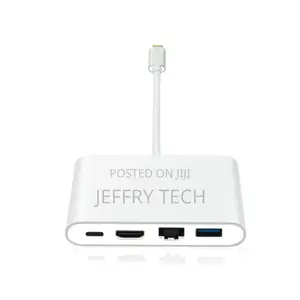 USB Type C ( USB-C ) TO HDMI Gigabit Ethernet USB 3.0 HUB Mu