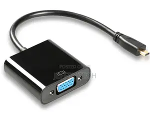 Micro HDMI Male to VGA Female Adapter Cable Audio Converter