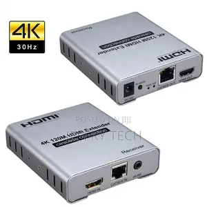 4K 120m HDMI Extender HDMI Repeater by Cat5e/6 Ethernet Cabl