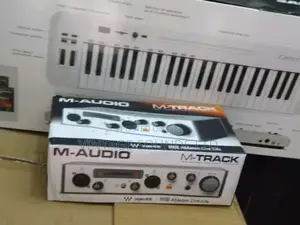 M Audio M Track Studio Sound Card