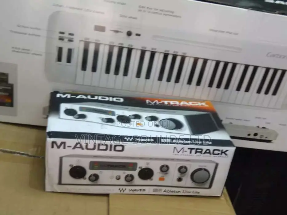 M Audio M Track Studio Sound Card
