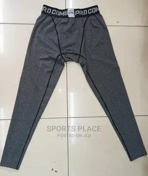 White Compression Pants