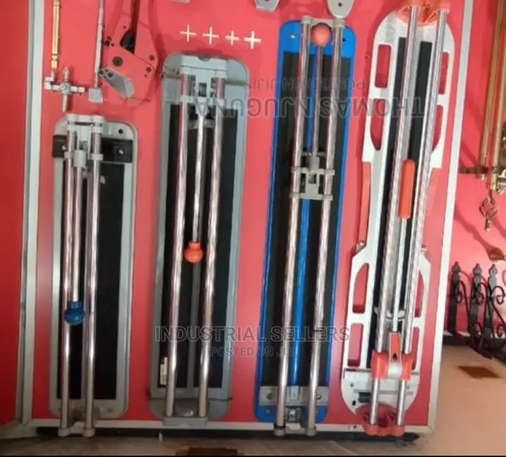 Different Sizes and Brands Tile Cutters
