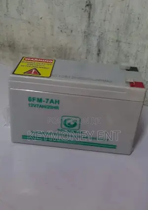 Durable Rechargeable UPS Battery – 12V – 7AH