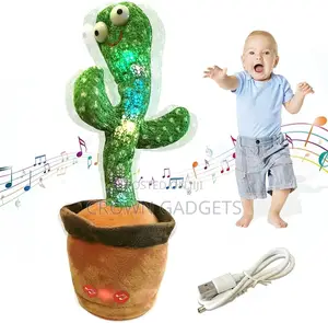Electric Dancing Singing Cactus Toy for Babies