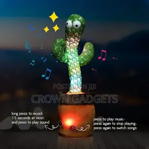 Mimicking Talking Cactus Toys, Wiggly Repeating