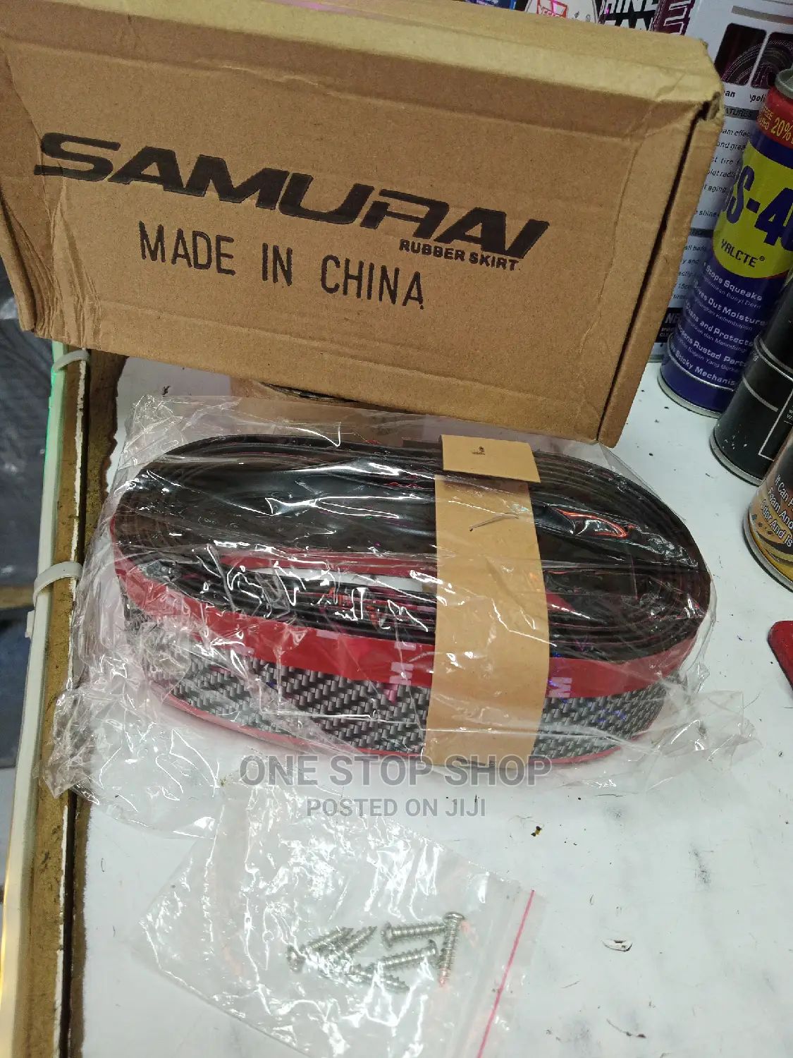 Samurai Universal Rubber Front Bumper Lip