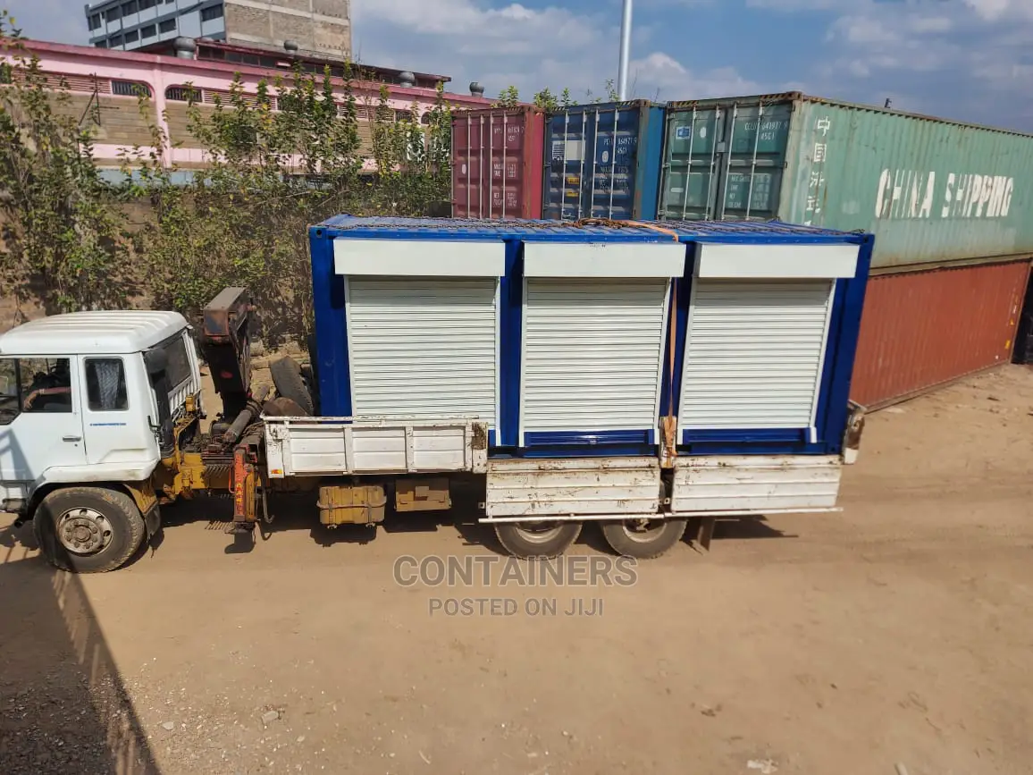 1x20ft Container Into 3 Shops