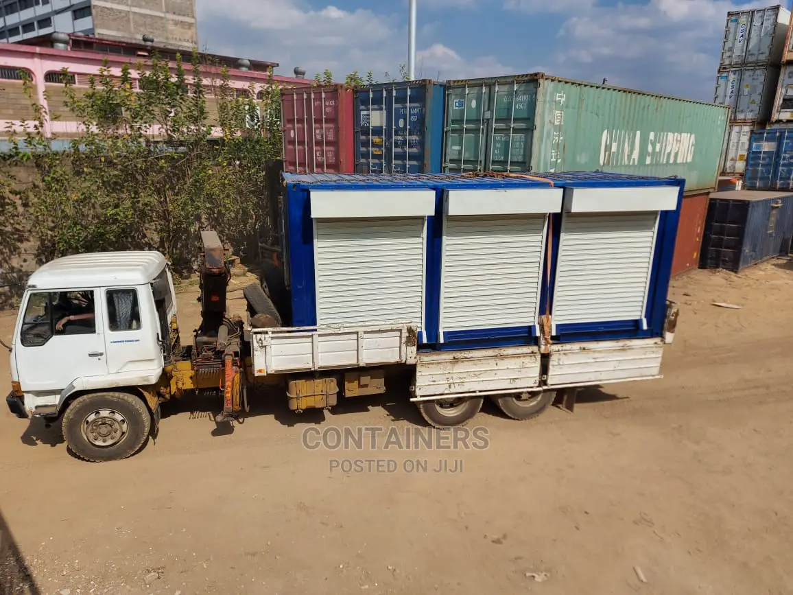 1x20ft Container Into 3 Shops