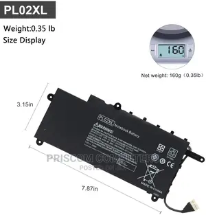 Hp Pavilion 11 X360, Pavilion 11-N X360 PL02XL Battery