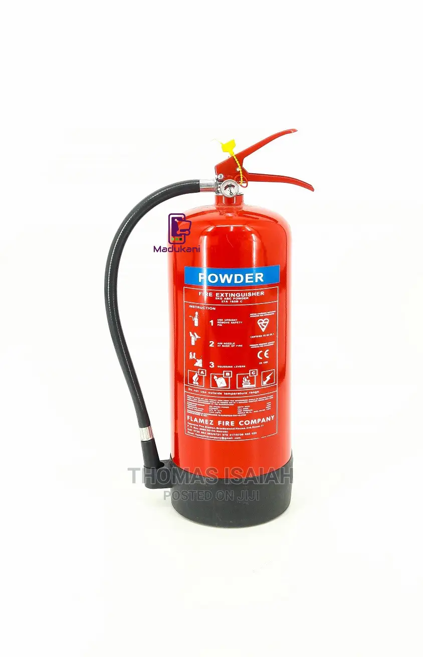 6kg Dry Powder Fire Extinguisher for Class A, B, C, and Elec