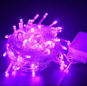 Christmas Pink Led Lights 10mtrs Long