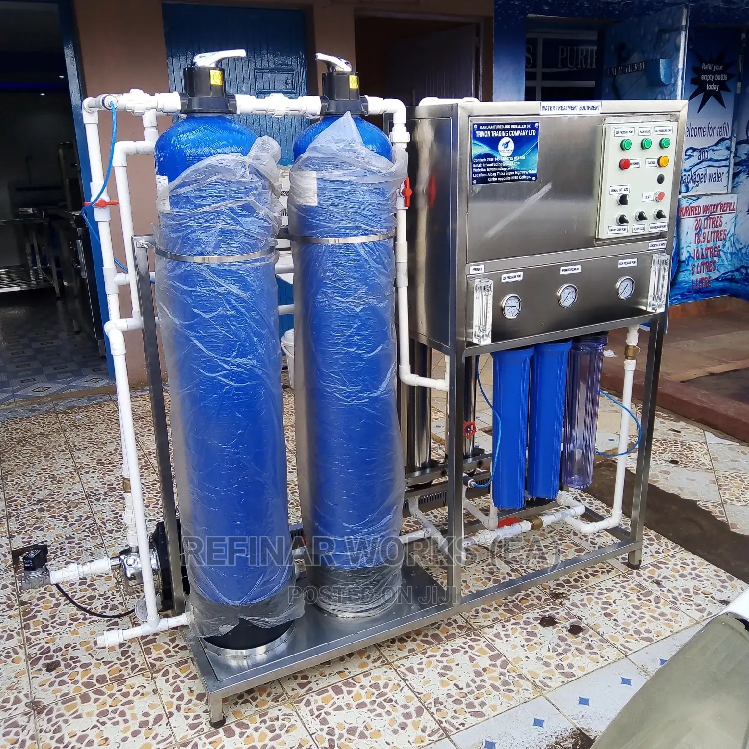 Water Purifiers - Machines and Setting Up.