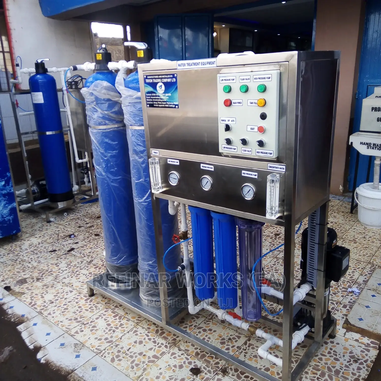 Water Purifiers - Machines and Setting Up.