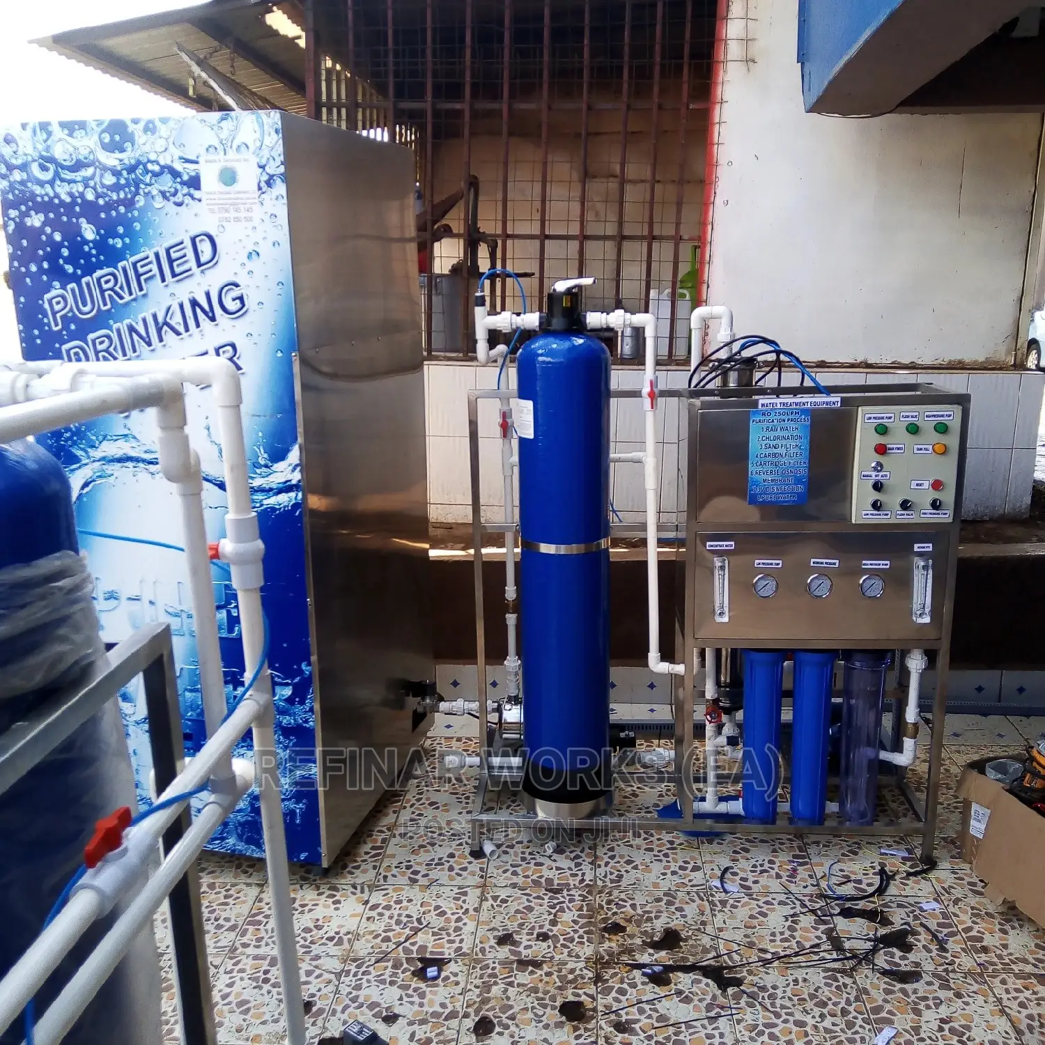 Water Purifiers - Machines and Setting Up.