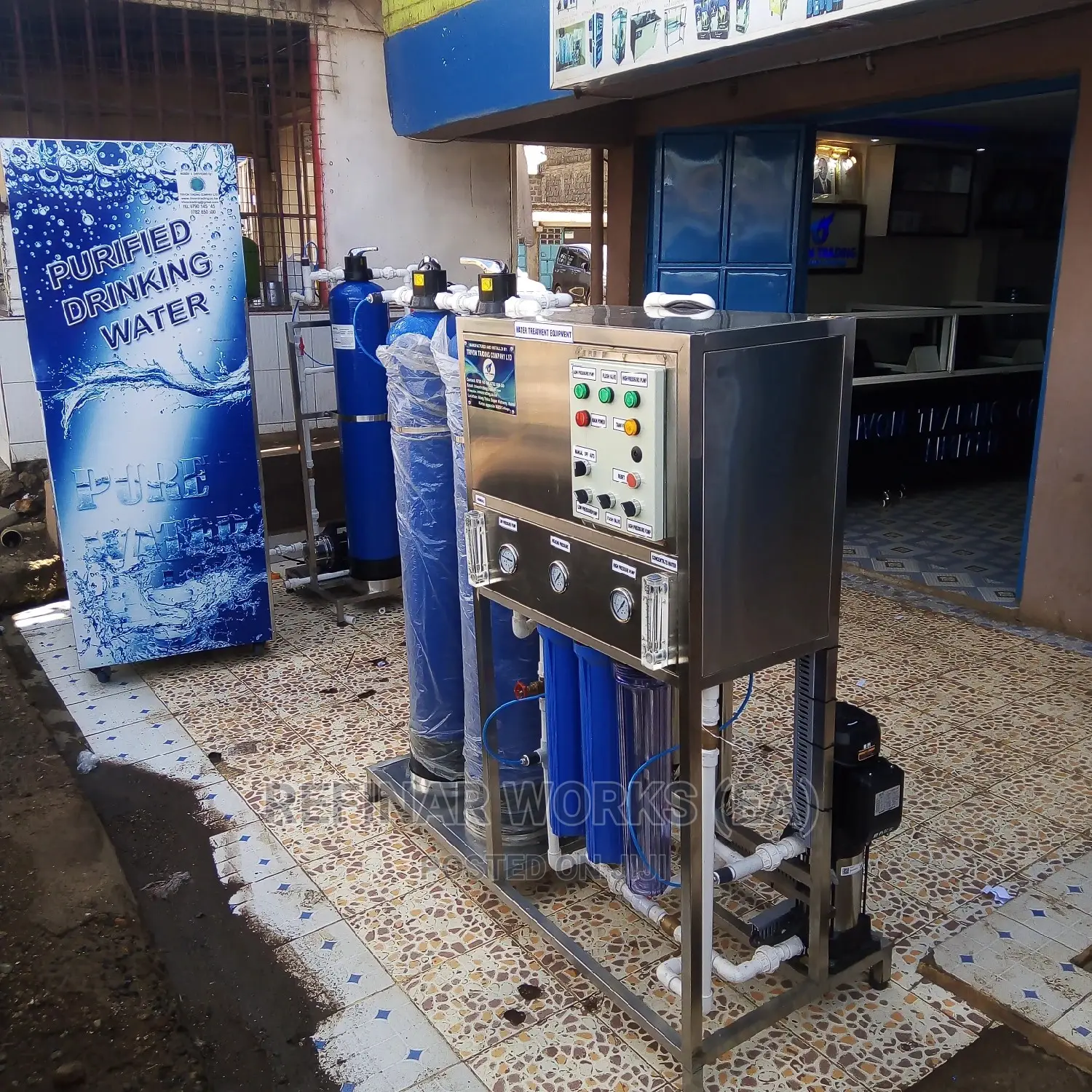 Water Purifiers - Machines and Setting Up.