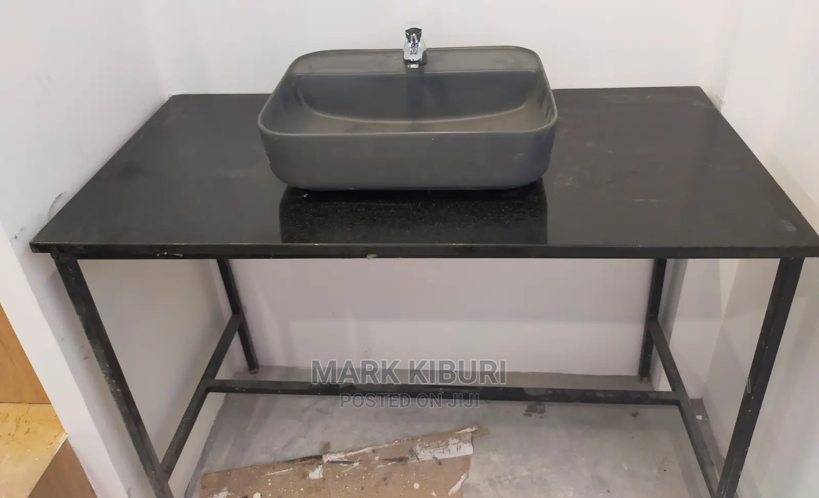 2450x630mm Black Granite