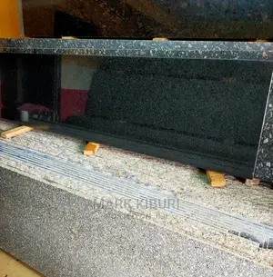 2450x630mm Black Granite