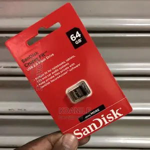 Sandisk 64gb Cruzer Fit 2.0 Flash Disk Authentic