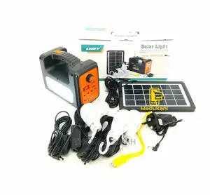 DAT AT9011B Solar Home Lighting System With Bluetooth Radio