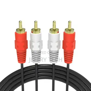 Rca Audio Cable 2 Male to Av for Dvd Tv Cd Sound Amplifier B