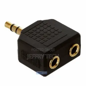 3.5mm Mini Stereo Jack Headphone Splitter Adapter Male Plug