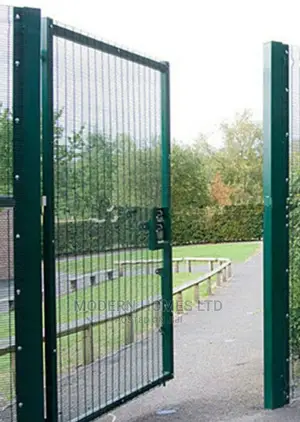 Modern Anti-Climb Mesh Gates