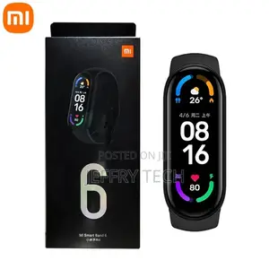 Xiomi Mi Band6 Wristband Blood Pressure Bt 5.0 5ATM Waterpro